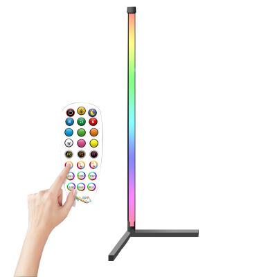 China RGB modern modern led floor lamp for living room and bedroom hotel corner floor lamp for sale