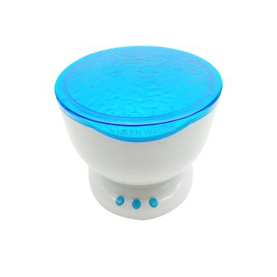 China Modern Multicolor Surf 3D Baby Projector LED Night Lamp With Sound For Kids for sale