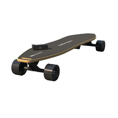 China Unisex Four Wheel Skateboard Boys And Girls Beginner Kids Adult Scooters Shake Long Board Teens for sale