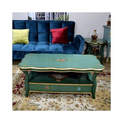 China Promotion Antique Professional Super Wood September Quality Mondern Handmaded Antique Coffee Table for sale