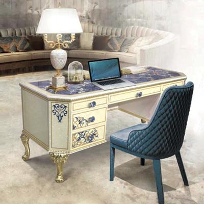 China Super modern white painting desk table modern September promotion rotation home desks for office for sale