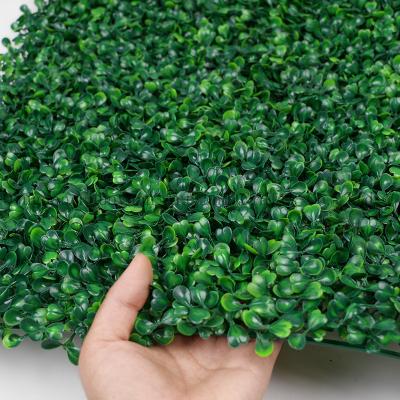 China Wedding Home Wall Decoration E07519 Green Wall Flower Plastic Wall Decor Milan Grass Outdoor Wall For Hotel Wedding Decor for sale