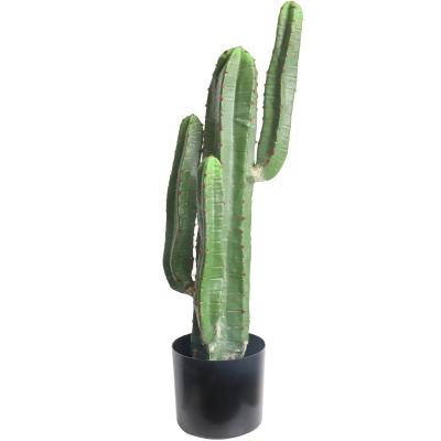 China W06343 Natural Wholesale Fake Plants Plastic Artificial Cactus For Party Wedding Home Decoration for sale