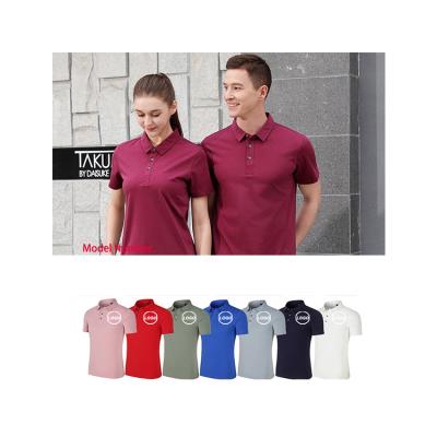 China Hot Sale High Quality Custom Made Anti-wrinkle Shirt For Mens Polo T-shirts 2021 Latest Design for sale