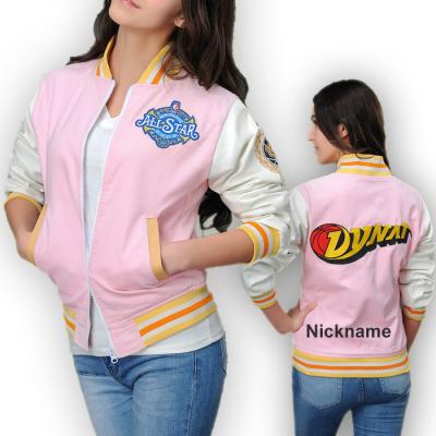 China 2022 High Grade Sports Hot Selling Custom Made Windproof Team Baseball Jackets Bomber Woman Jacket for sale