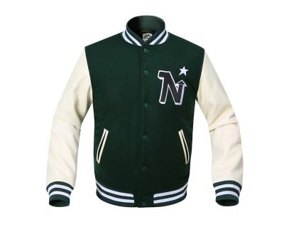 China Factory direct sales high quality white windproof jacket unisex college jackets custom for sale