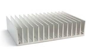 China Radiator OEM 6063 Extrusion Materials Rectangle Radiator Amplifier for sale