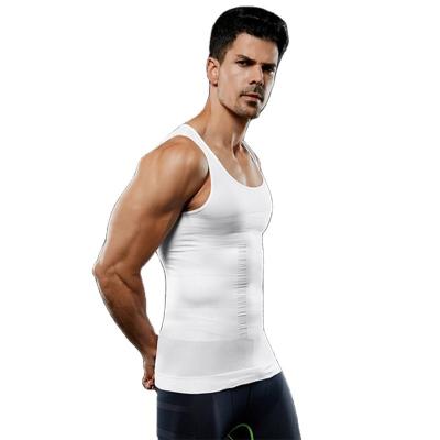 China 2022 Multiple Abdominal Pressure Antibacterial Plus Size Body Shaper Invest Men's Shapewear For Sports for sale