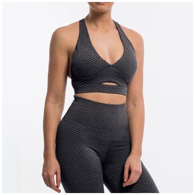 China Hot Selling Good Quality Breathable Women Jogging Exercise Sports Workout Yoga Set for sale