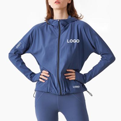 China 2021 Sports Hoodie Outdoor Running Design Coat Fitness Basic Suit Women Breathable Jacket for sale