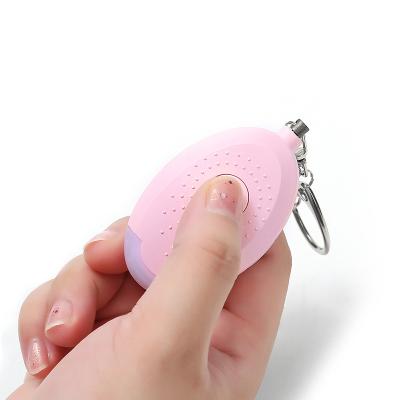 China 130db Personal Alarm With Led Alarm Siren 130dB Personal Safe Alarms For Key Chain for sale