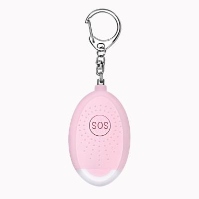 China 130db Personal Alarm With Led Anti Theft Rechar Gable Key Chain Safe 130db Personal Alarm for sale