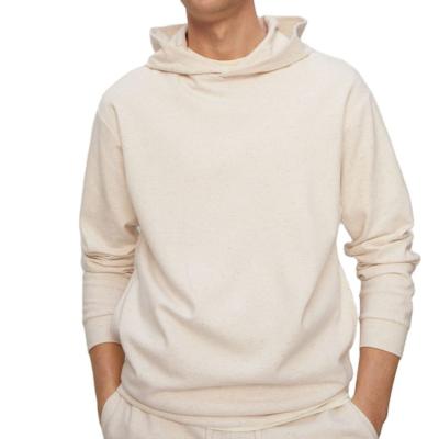 China Cheap Men's Performance White Top Fashion Loose Casual Side Pocket Logo Hoodie Custom Sweatshirts Anti-wrinkle for sale