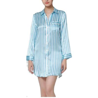 China QUICK DRY Supplier Wholesale New One-piece Summer Women's Casual Nightgown Japanese Style Long-sleeved Shirt Jumpsuit Pajamas for sale