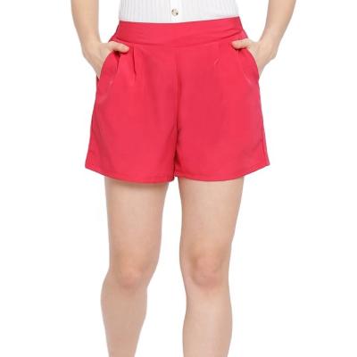 China 2022 Hot Sale Custom New Arrival Anti-Wrinkle Custom Made Solid Color Women Gym Shorts for sale