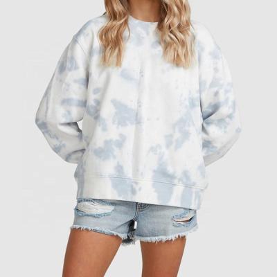 China Wholesale Design QUICK DRY Blue Dye Breathable Windproof Plus Size Ladies Hoodies Pullover for sale