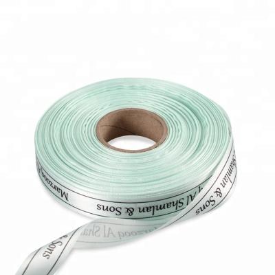 China Custom 22mm Logo Printed Stain Ribbon Viable for sale