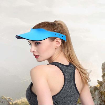 China EDIOM Waterproof Fashion Sun Hat Unisex Outdoor Golf Neoprene Sport Sun Visor Hat for sale