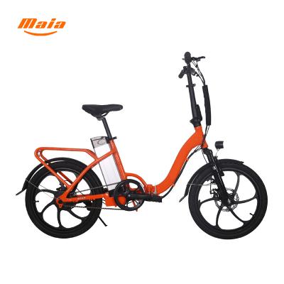 China Aluminum alloy amazon fold electric folding bicycle 1000w world's cheapest electric folding bicycle for sale