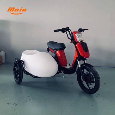 China Sidecar 3 passenger side car 1500w three wheel electric scooters with sidecar Tricycly China factory sale for sale