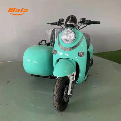 China China factory sale 1500w side car sidecar 3 passenger three wheel electric scooters with sidecar Tricycly for sale