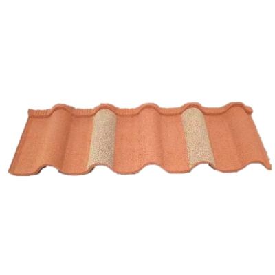 China Traditional cheap stone coated color shingle coated metal roofing tile sheet zinc sheet roofing materials metal roof tile bond type for sale