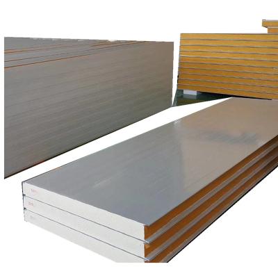 China Factory Direct Supply Modern PU Polyurethane High Quality Sandwich Panel Insulated PIR Sandwich Panel EPS Rock Wool Sandwich Panel for sale