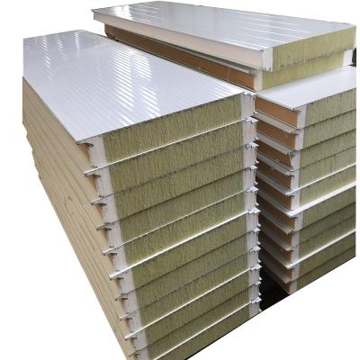 China Modern Rock Wool Sandwich Roof Panels Wall for sale