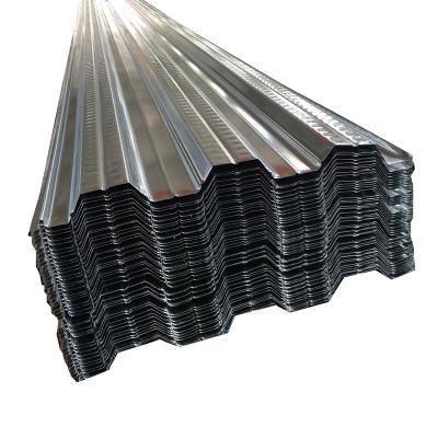 China Modern Best Price Galvanized Iron Decking Sheet Transparent Steel Profile for sale