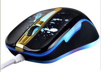 Chine Souris de câble ergonomique de jeu de bureau/ordinateur portable avec le changement de lumière de LED à vendre