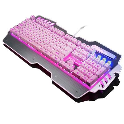 China ABS Colorful LED Backlit Wired USB Gaming Keyboard For Mechanical for sale