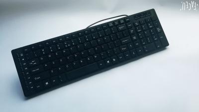 China Top Rated Silm Silent Wired Gaming Keyboard For PC Desktop Computer for sale