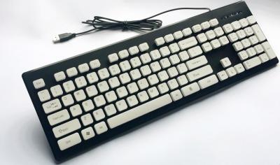 China Notebook PC Computer Wired Gaming Keyboard 104 Keys USB Connector for sale