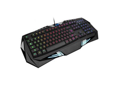 China Teclado retroiluminado profesional del juego de la PC del alambre de las multimedias USB para el ordenador portátil en venta