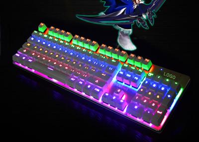 China Color Changing LED Backlit Keyboard Laptop Illuminated Keyboard Waterproof for sale