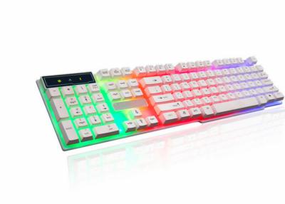 China Ergonomic Backlight Illuminated Gaming Keyboard Mechanical Watchproof for sale