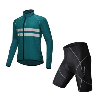 China WOSAWE Breathable Mens Cycling Anorak Cycling Shorts With Padded Bike Shorts For Running Cycling Workout for sale