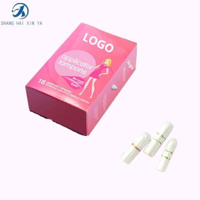 China China Factory Catheter Tampon Menstrual Period Placement Kit WithTampons 100% Cotton for sale