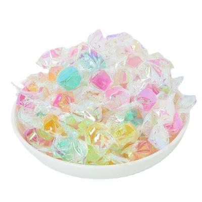 China Natural Eye-Catching Mini Hard Candies Fruit Flavored Candies Rainbow Colorful Candy for sale