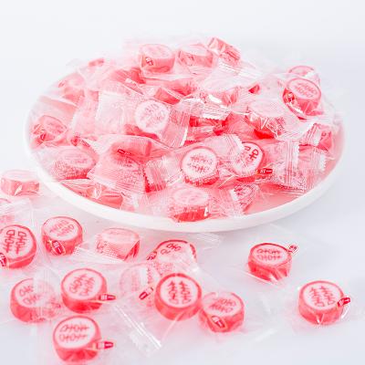 China Natural Pattern Chinese Happy Candy Sour All Candy Fruit Slices Wholesale Gourmet Hard Candy for sale