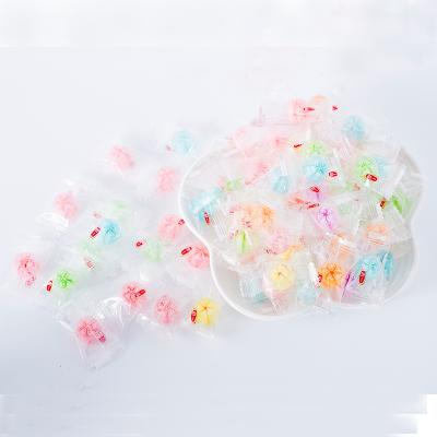 China Mix Fruit Hard Candy Natural Fruit Flavor Flower Pattern Hard Candy for sale