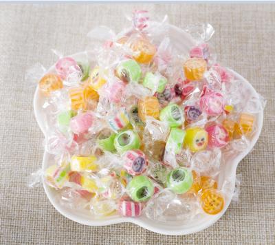 China Natural Flavor Fruit Lollipop Tuck Shape Sweet Candy Bulk Candy Lollipop for sale