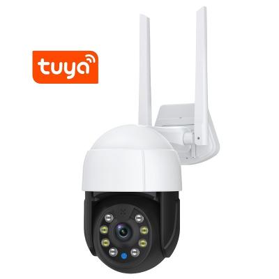 China Human Motion Tracking TUYA PTZ Smart Outdoor Auto Tracking Cloud 3MP CCTV IP Cam Video Security Camera for sale