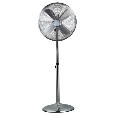 China Hot Sales High Wind 16 Inch Retro Stand Fan Metal Floor Fan Antique With Metal Blade Swing For Home Appliance for sale