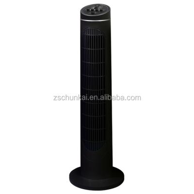 China Lower Noise Floor Standing 32 Inch 50W Tower Fan 3 Speed ​​Settings for sale