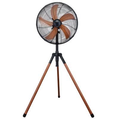 China AIR COOLING 18 Inch Powerful Wind Metal Tripod Stand Oscillating Fan with 3 Speed ​​Control for sale