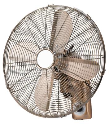 China Air Cooling 16 Inch Modern Single Electric Wall Fan Air Cooling Metal Fan Summer Electric Fan for sale