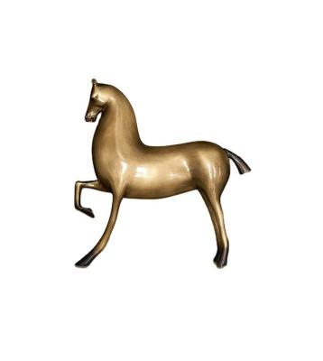 China Constantly popular luxury and high quality in Europe marble metal horse sculpture for sale