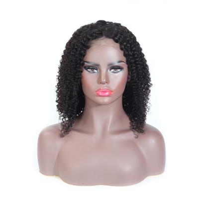 China Curly Curly Wigs For Color Women Brazilian Curly Bob Wigs Free Sample Kinky Preplucked Hair Wigs With Baby Hair RUBE Hair for sale