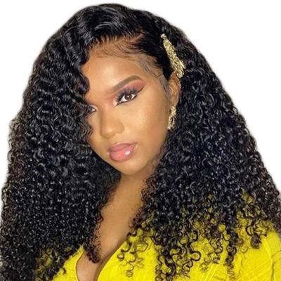 China Curly Curly Wigs Lace Front Wigs Raw Cambodian Curly 100% Curly Virgin Hair 13x4 Virgin Hair No Shedding No Tangle RUBE Hair for sale